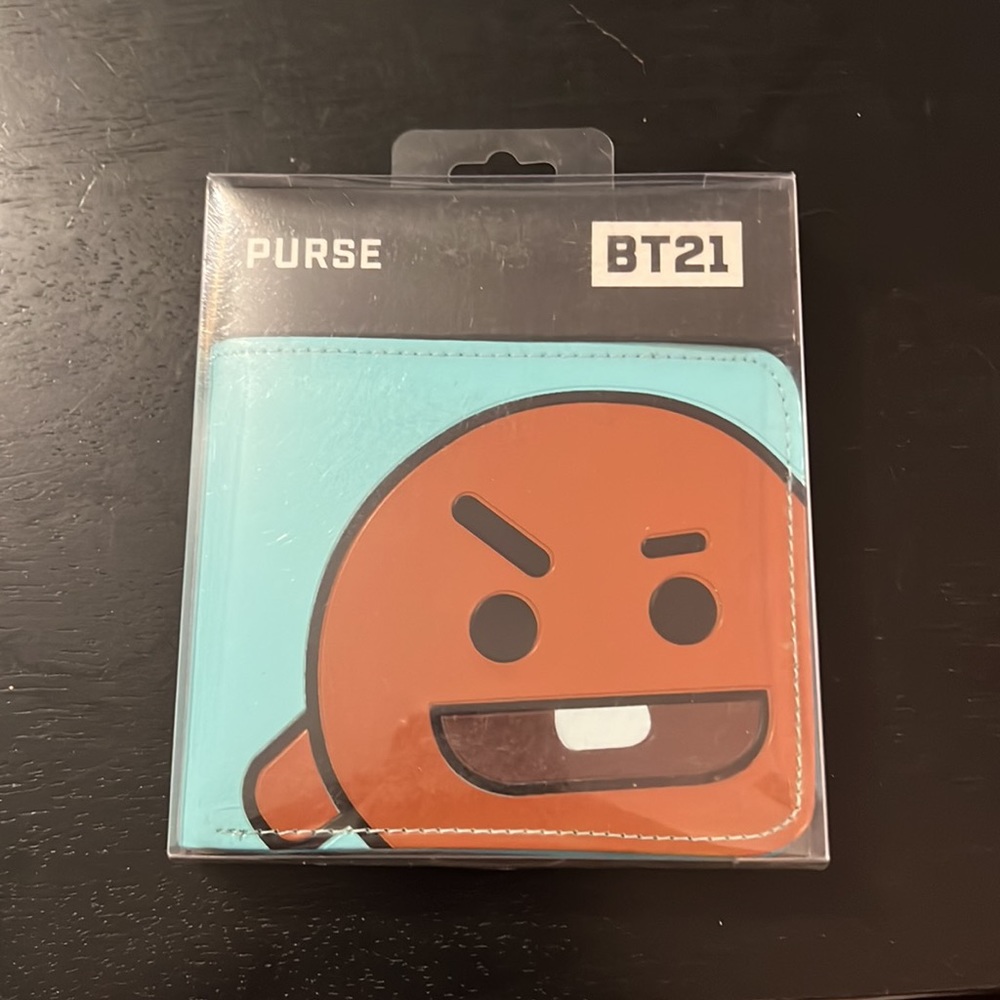 NWT BT21 Shooky Wallet!